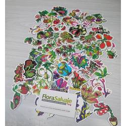 STICKERS PLANTAS CARNIVORAS